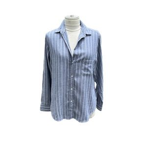 GRAYSON The Hero Button Up Top 100% Cotton Flannel Top Women’s Size Small (02)